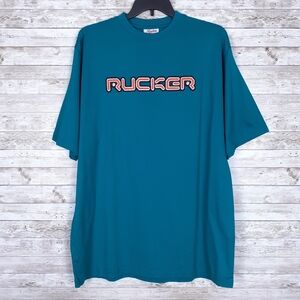 Rucker Park Basketball Tee 2XL Short Sleeved Green 352